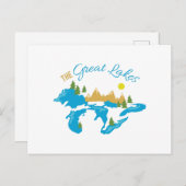 ザレイク素晴らしス ポストカード (正面/裏面)