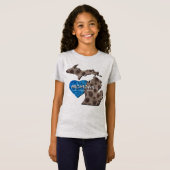 ザレイク素晴らしス |塩なし、サメなし、心配なし Tシャツ (正面フル)