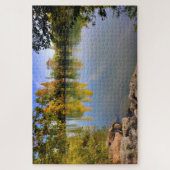 ザレイク、ヴィルレフガナン、シャレンテ、フランス ジグソーパズル (縦)