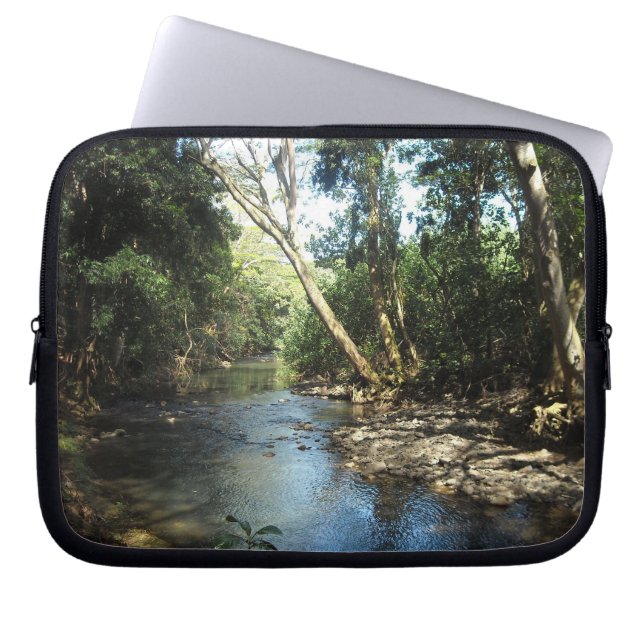 ザレイジー川 ラップトップスリーブ (正面)