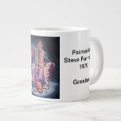 ザレイトフローラベアハートジャンボマグ ジャンボコーヒーマグカップ (正面右)