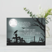 ザレイベンポーハローウィンパーティ招待状 招待状 (スタンド正面)