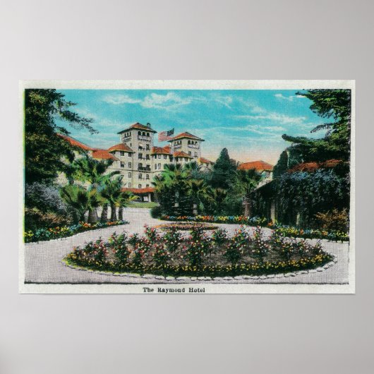 ザレイモンドホテル&グラウンズパサデナ ポスター (正面)