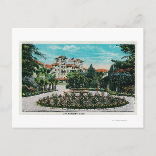 ザレイモンドホテル&グラウンズパサデナ ポストカード (正面)