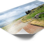 ザレインストーン、ブラックストーンのエッジ フォトプリント            (角)