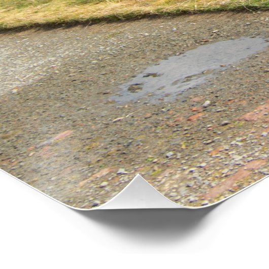 ザレインストーン、ブラックストーンのエッジ ポスター (コーナー)