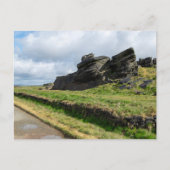 ザレインストーン、ブラックストーンのエッジ ポストカード (正面)