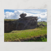 ザレインストーン、ブラックストーンのエッジ ポストカード (正面)
