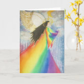 ザレインボーエンジェル カード (黄色い花)
