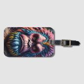 ザレインボービッグフット ラゲッジタグ (正面横)