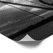 ザレイヴンのポスター – Nevermore Sunbeams Tree B&W ポスター (角)