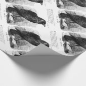 ザレイヴンバイエドガー・アレン・ポー ラッピングペーパー (角)