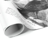 ザレイヴンバイエドガー・アレン・ポー ラッピングペーパー (ロールコーナー)