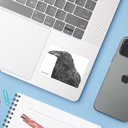 ザレイヴン シール (ノートパソコンとiPhone)