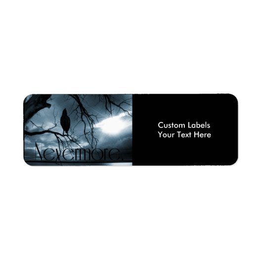 ザレイヴン – ネバーモアサンビーム&ツリーブルー ラベル (正面)