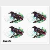 ザレイヴン 楕円形シール (シート)