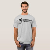 ザレクリエーションセラピーグレーTシャツ Tシャツ (正面フル)