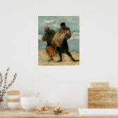 ザレスキュー、c.1870 ポスター (キッチン)