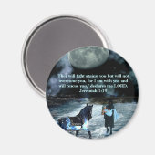 ザレスキューJeremiah1:19磁石 マグネット (正面/裏面)