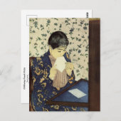 ザレターバイメアリーカッサットポストカード ポストカード (正面/裏面)