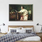 ザレターバイヴワディスワフ・チャコルスキ キャンバスプリント (インサイチュ (寝室))