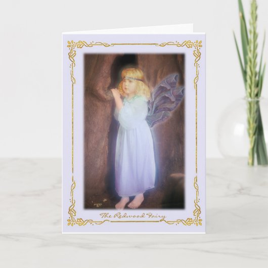 ザレッドウッドの妖精 – カード (正面)