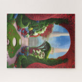ザレッドガーデンズファンタジーデジタルアート ジグソーパズル (横)