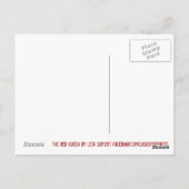 ザレッドクイーンオリジナルアートワンダーランドはがき ポストカード (裏面)