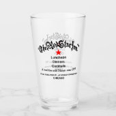 ザレッドスターインレストラン，シカゴ， IL タンブラーグラス (正面)