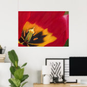 ザレッドチューリップ ポスター (ホームオフィス)