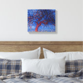 ザレッドツリー、キャンバスプリントウォールアートPIETモンドリアン キャンバスプリント (インサイチュ (寝室))