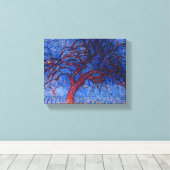 ザレッドツリー、キャンバスプリントウォールアートPIETモンドリアン キャンバスプリント (インサイチュ (ウッドフロア))