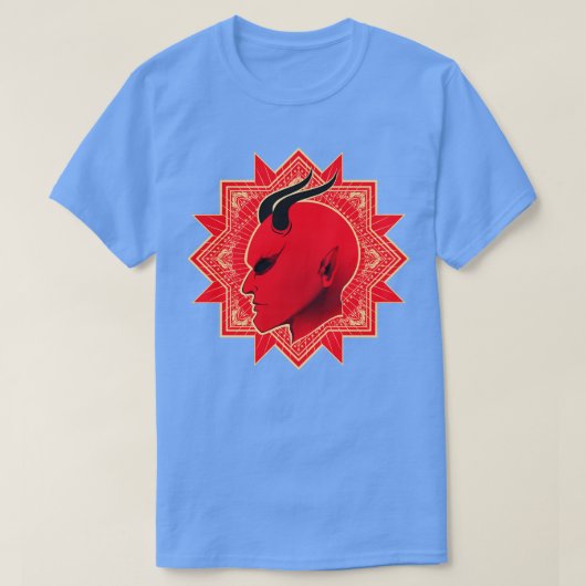 ザレッドデビルズ顔 Tシャツ (デザイン正面)