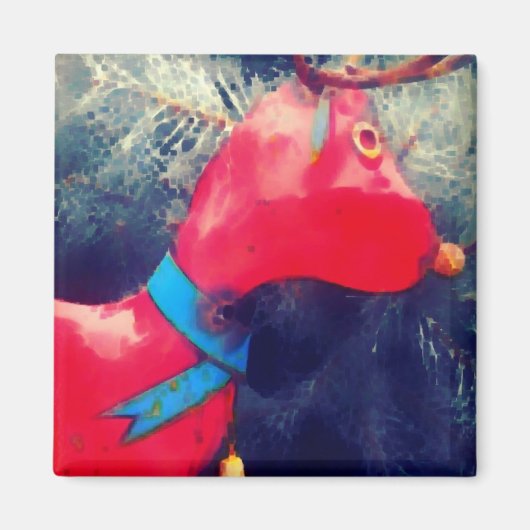 ザレッドトナカイ マグネット (正面)