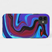 ザレッドドラゴン抽象芸術 Case-Mate iPhoneケース (裏面(横))