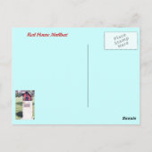 ザレッドハウスメールボックスはがき ポストカード (裏面)