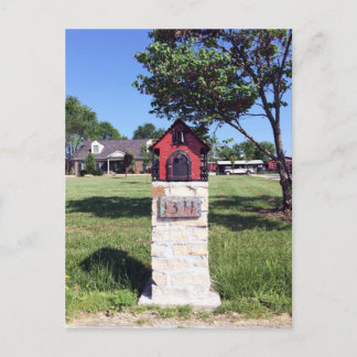 ザレッドハウスメールボックスはがき ポストカード