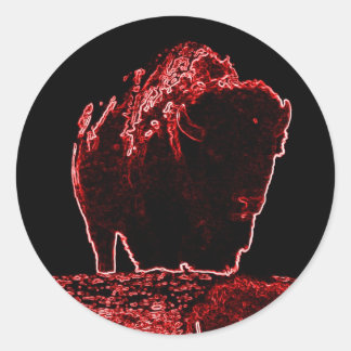 ザレッドバッファローコレクション ラウンドシール