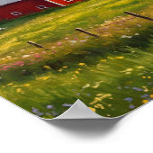 ザレッドバーンオンサンセット ポスター (角)