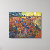 ザレッドブドウ園 | ビンセント・ヴァン・ゴッホ | キャンバスプリント (正面)