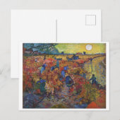 ザレッドブドウ園 | ビンセント・ヴァン・ゴッホ | ポストカード (正面/裏面)