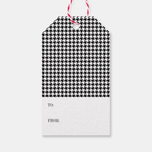 ザレッドホリデークリスマスドアギフトラベル ギフトタグ (裏面)