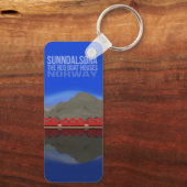 ザレッドボートハウススンダルソウラノルウェー キーホルダー (裏面)