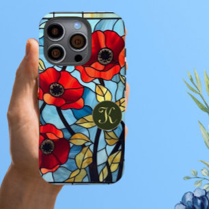 ザレッドポピはっきりしたーガーデンモノグラフェミニンム iPhone 16 PROケース