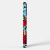 ザレッドポピはっきりしたーガーデンモノグラフェミニンム Case-Mate iPhoneケース (裏面 / 右)