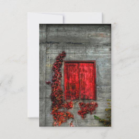 ザレッドロフト – グリーティングカード サンキューカード (正面)