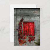 ザレッドロフト – グリーティングカード サンキューカード (正面/裏面)