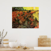 ザレッドヴィネヤードバイビンセント・ヴァン・ゴッホ ポスター (キッチン)