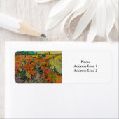 ザレッドヴィネヤードバイビンセント・ヴァン・ゴッホ ラベル (インサイチュ)