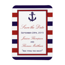 ザレッド&ネイビー航海のいかり結婚ズコレクション マグネット